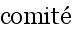 comit�